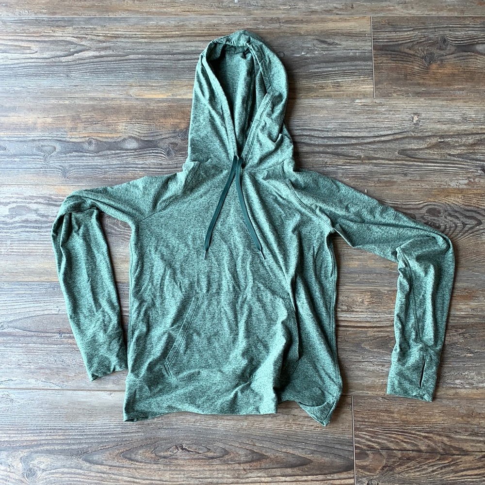 OUTDOOR VOICES Green Hoodie